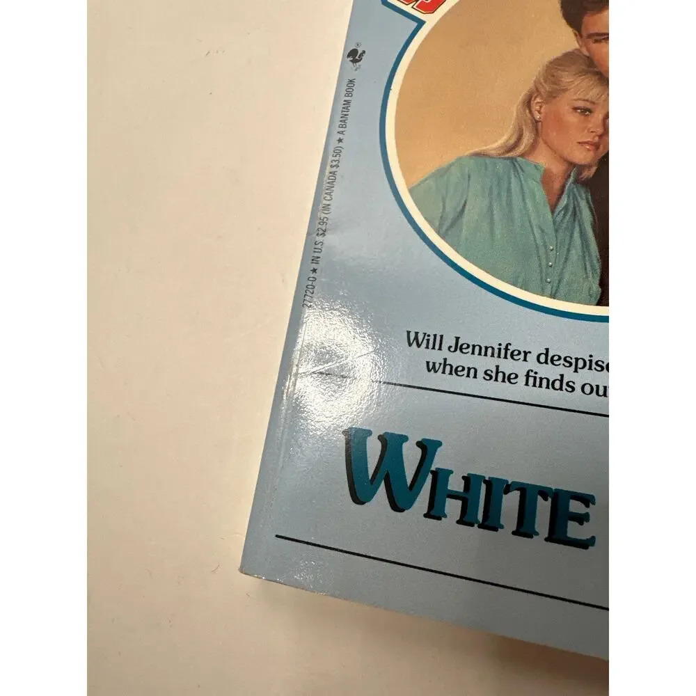 Sweet Valley High 1ST Edition First Print Book #52 White Lies Vintage 1980's